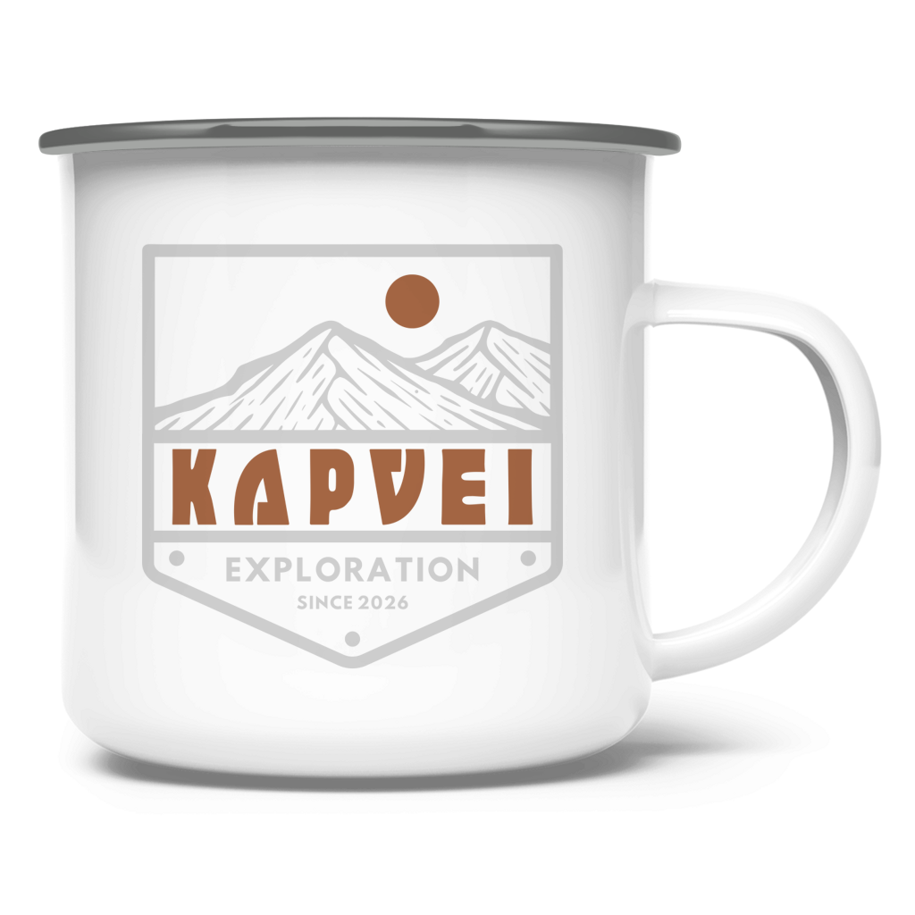 Emaille Tasse  Exploration