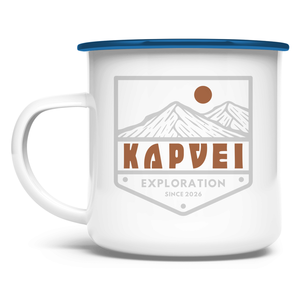 Emaille Tasse  Exploration