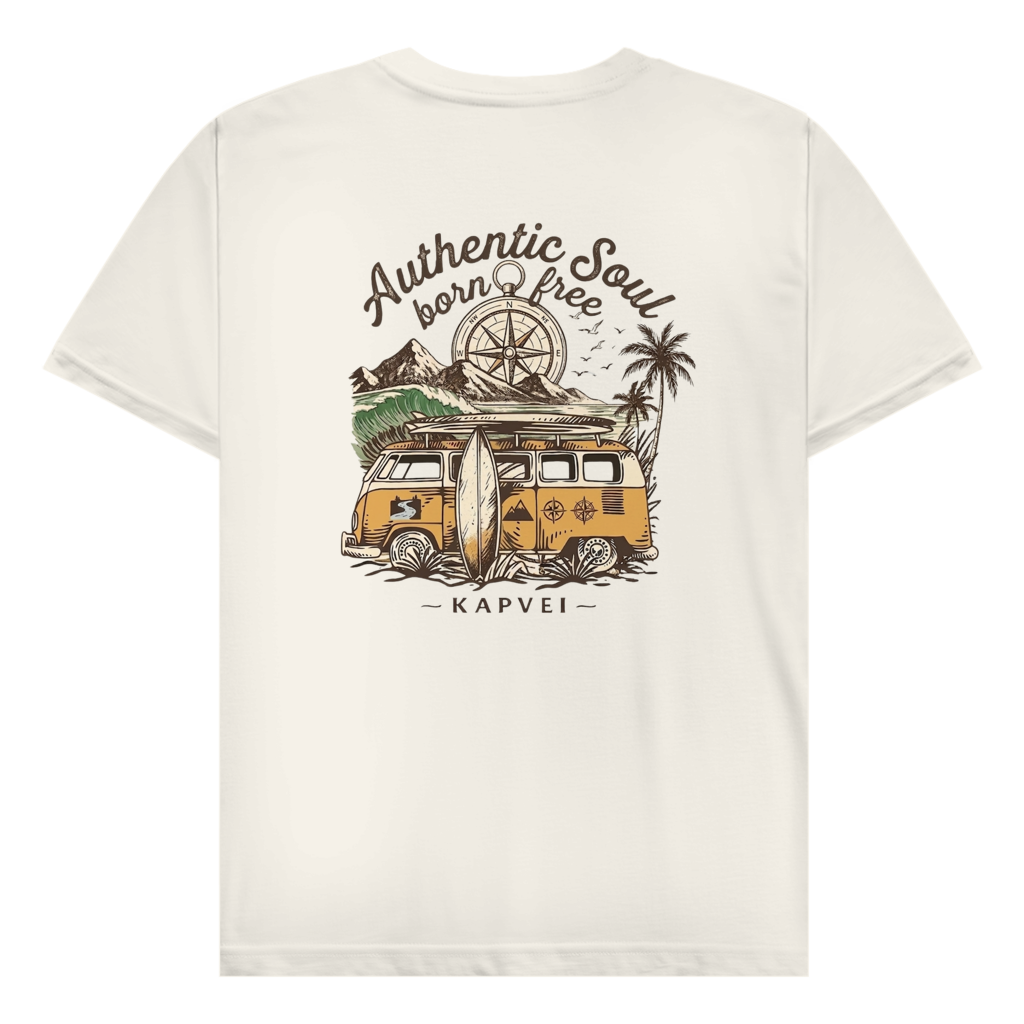 Herren T-Shirt Vintage Vanlife