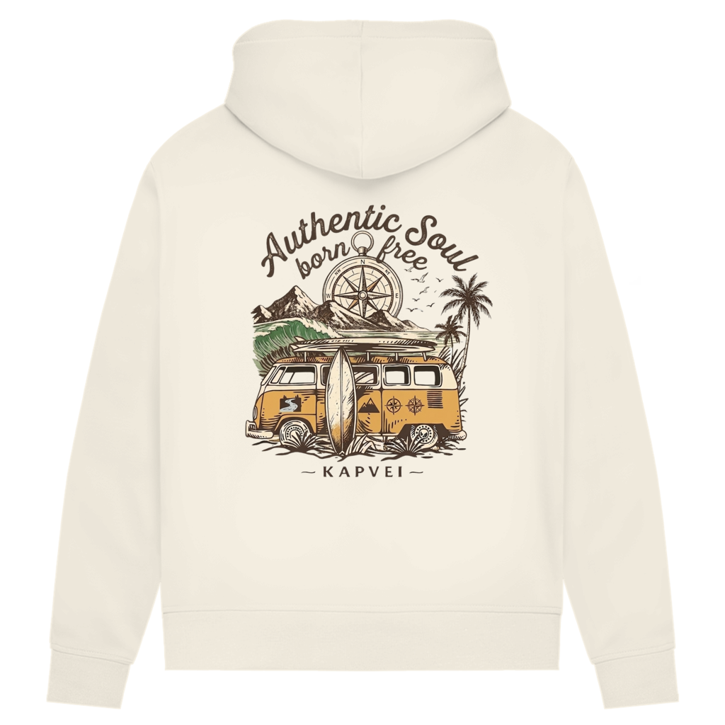 Damen Premium Bio Hoodie - Vintage Vanlife