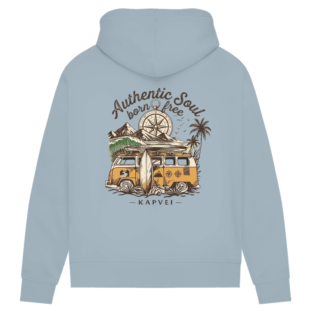 Damen Premium Bio Hoodie - Vintage Vanlife