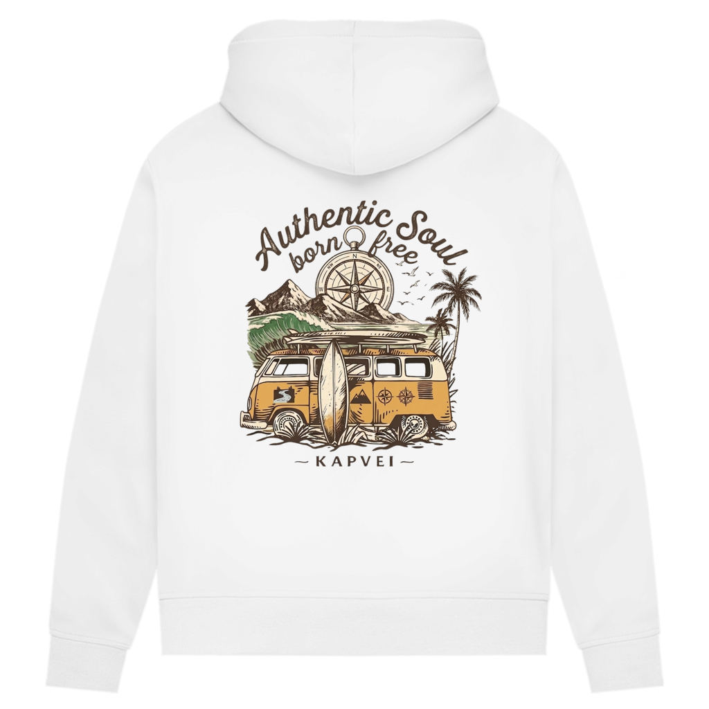 Damen Premium Bio Hoodie - Vintage Vanlife
