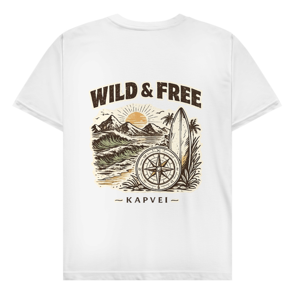 Herren T-Shirt WILD & FREE