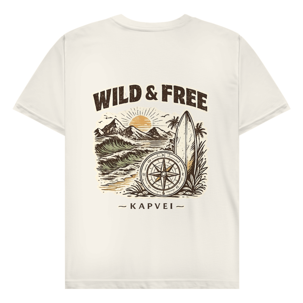 Herren T-Shirt WILD & FREE