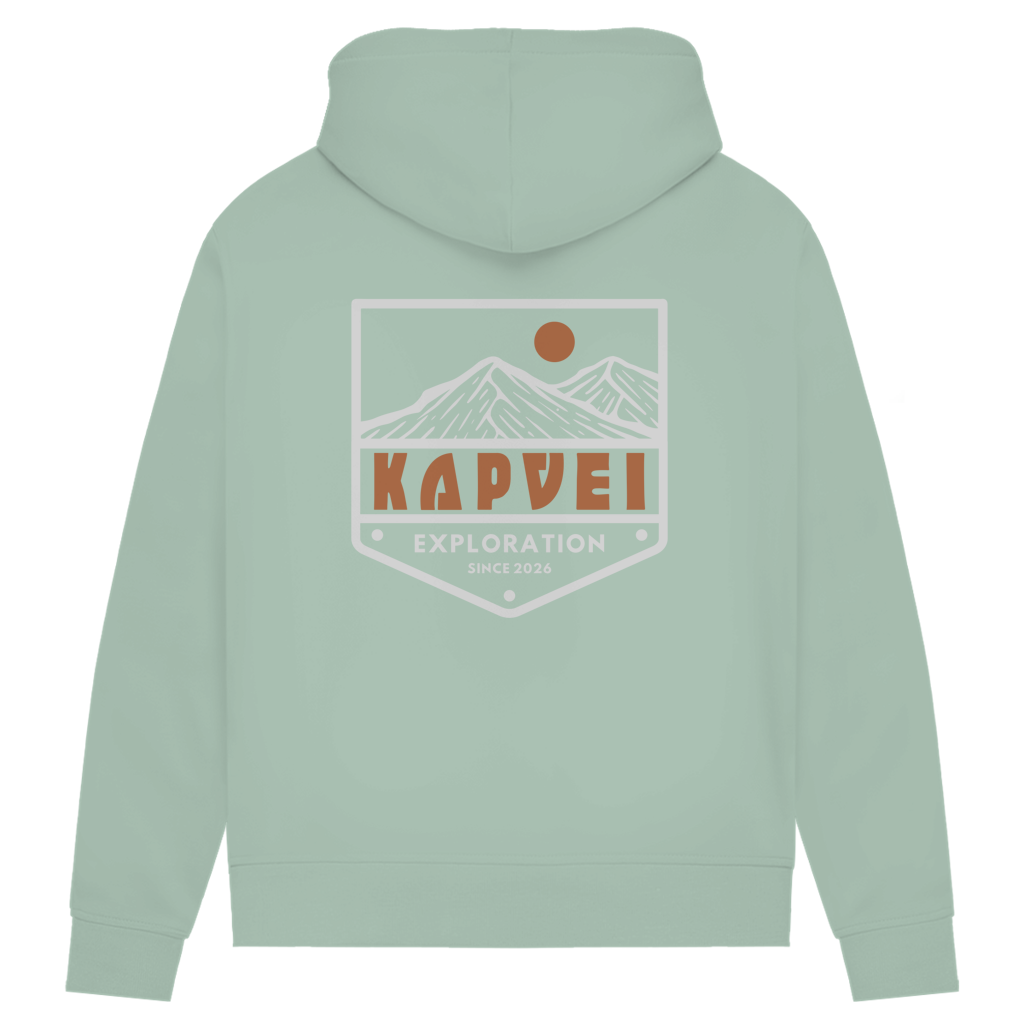 Damen Premium Bio Hoodie Exploration