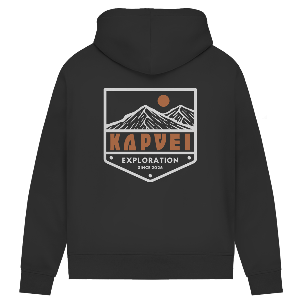 Damen Premium Bio Hoodie Exploration