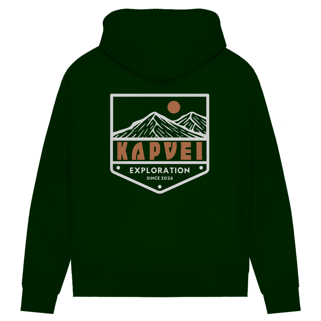 Damen Premium Bio Hoodie Exploration
