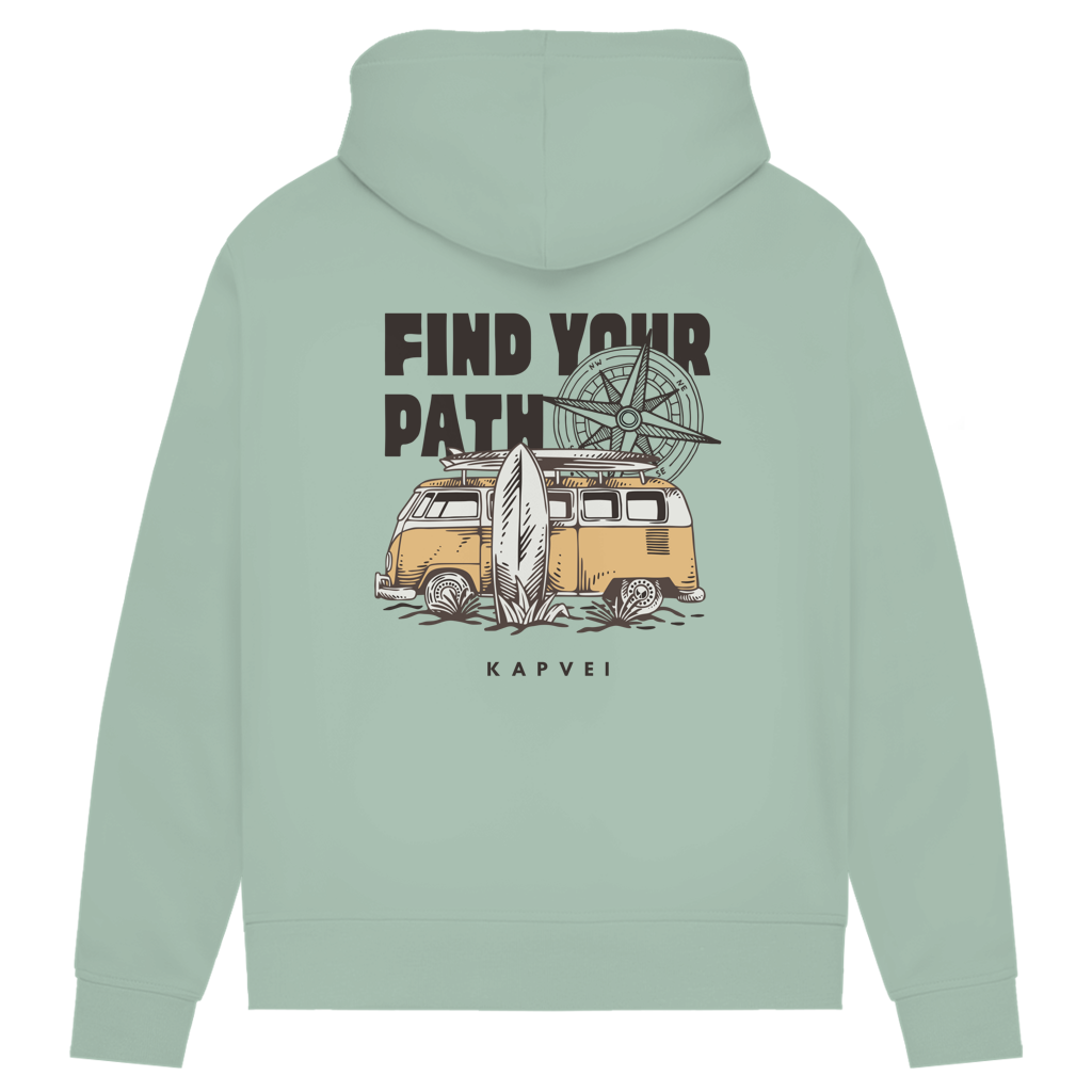 Damen Premium Bio Hoodie - Find your Path