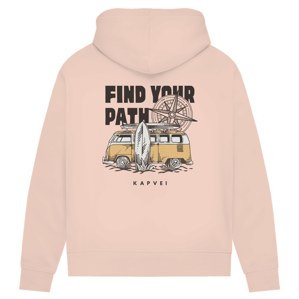 Damen Premium Bio Hoodie - Find your Path