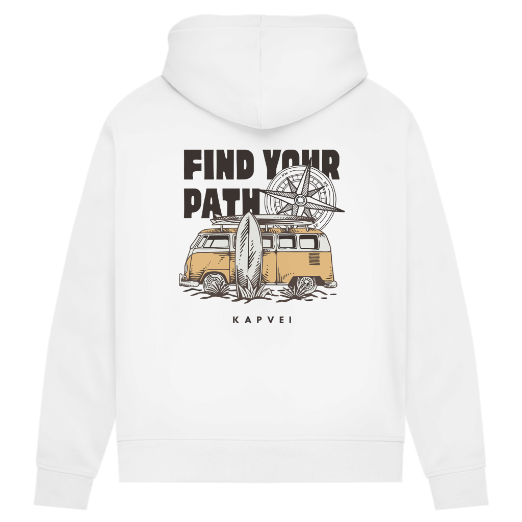 Damen Premium Bio Hoodie - Find your Path