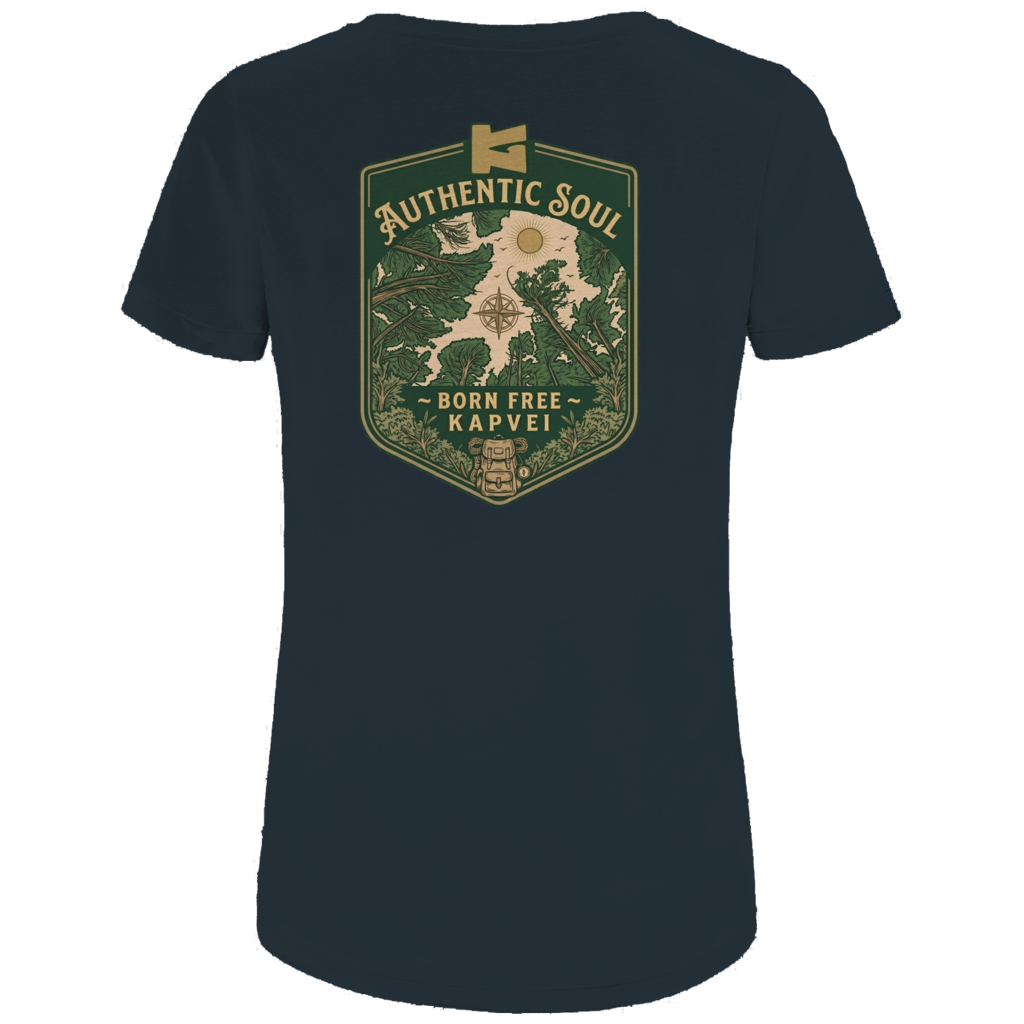 Damen Premium Bio T-Shirt Born Free