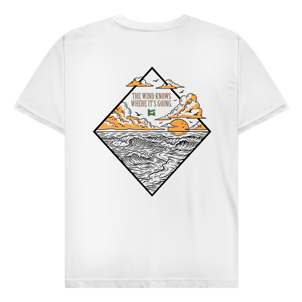 Herren T-Shirt Wind and Waves