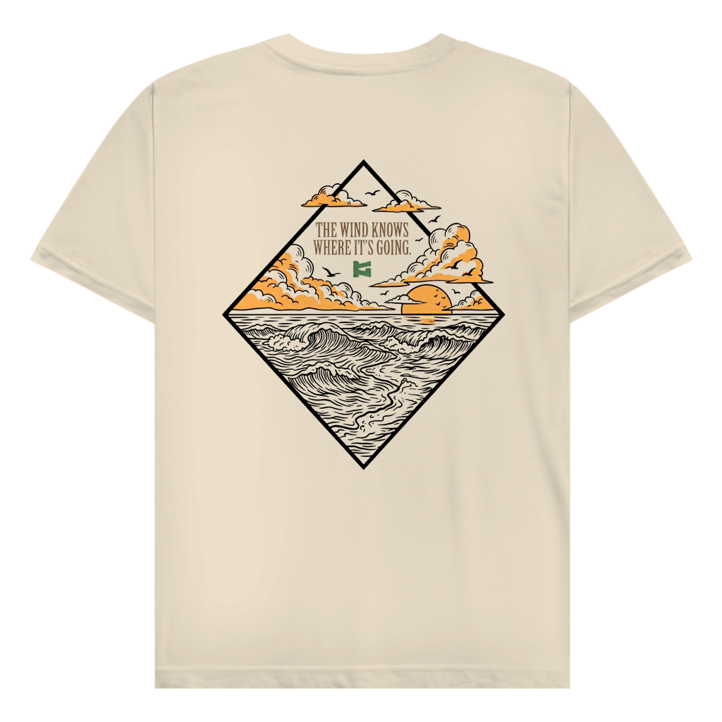 Herren T-Shirt Wind and Waves