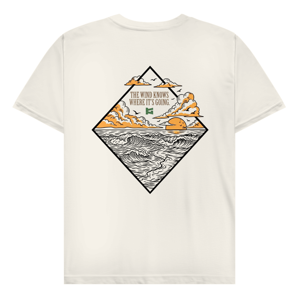 Herren T-Shirt Wind and Waves