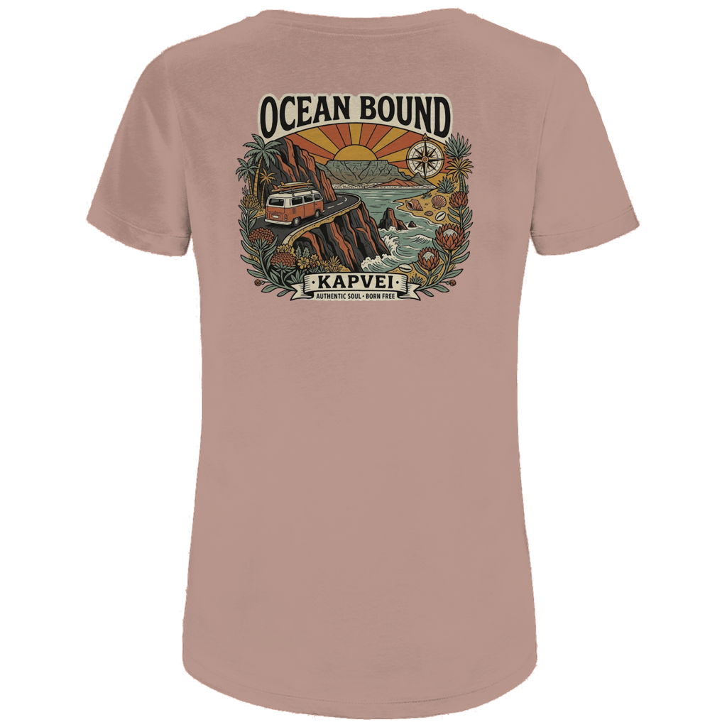 Damen Premium Bio T-Shirt Ocean Bound KAPVEI
