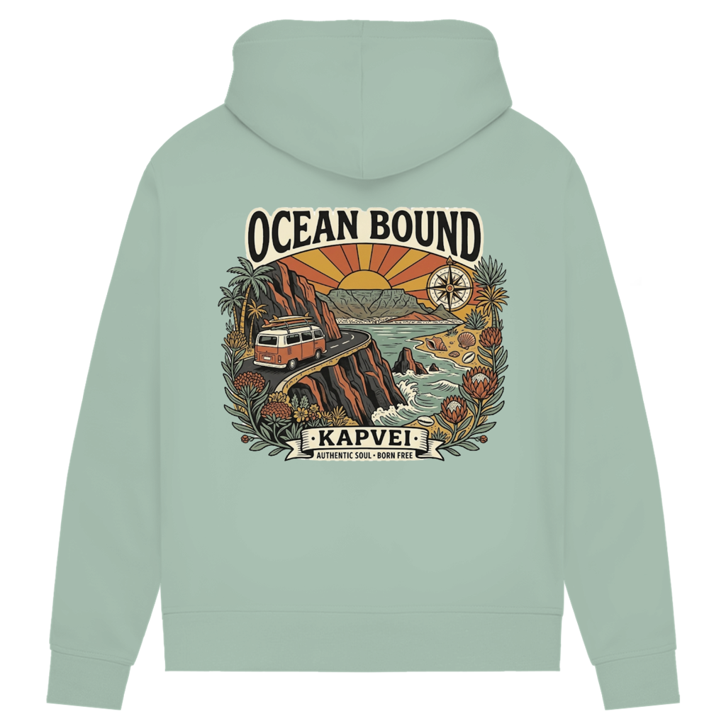 Damen Premium Bio Hoodie Ocean Bound KAPVEI