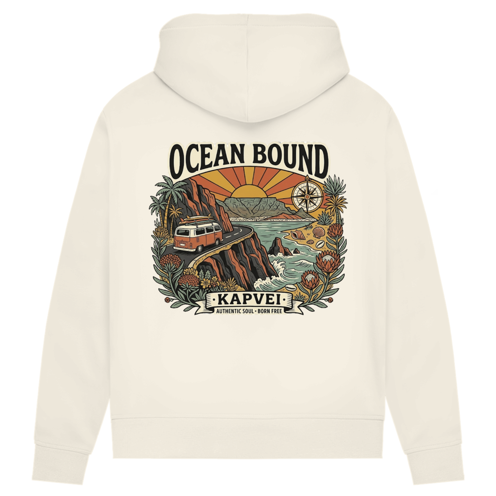 Damen Premium Bio Hoodie Ocean Bound KAPVEI