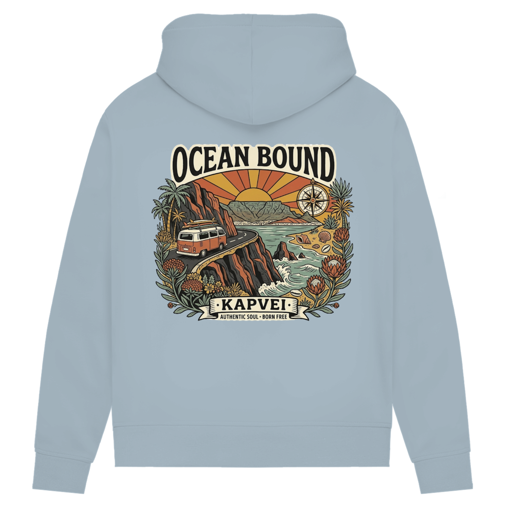 Damen Premium Bio Hoodie Ocean Bound KAPVEI