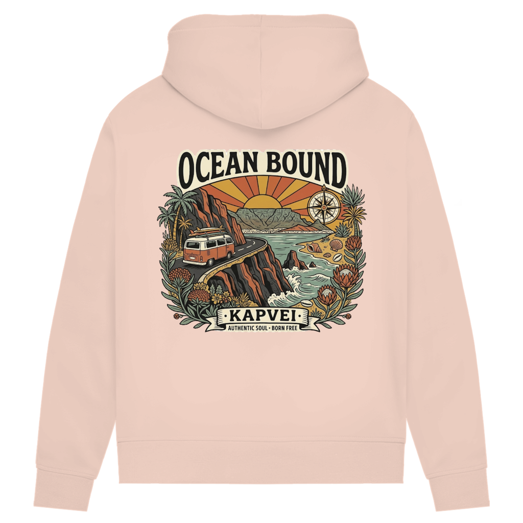 Damen Premium Bio Hoodie Ocean Bound KAPVEI