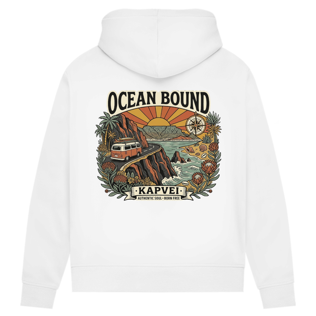 Damen Premium Bio Hoodie Ocean Bound KAPVEI