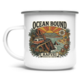 Emaille Tasse Ocean Bound KAPVEI