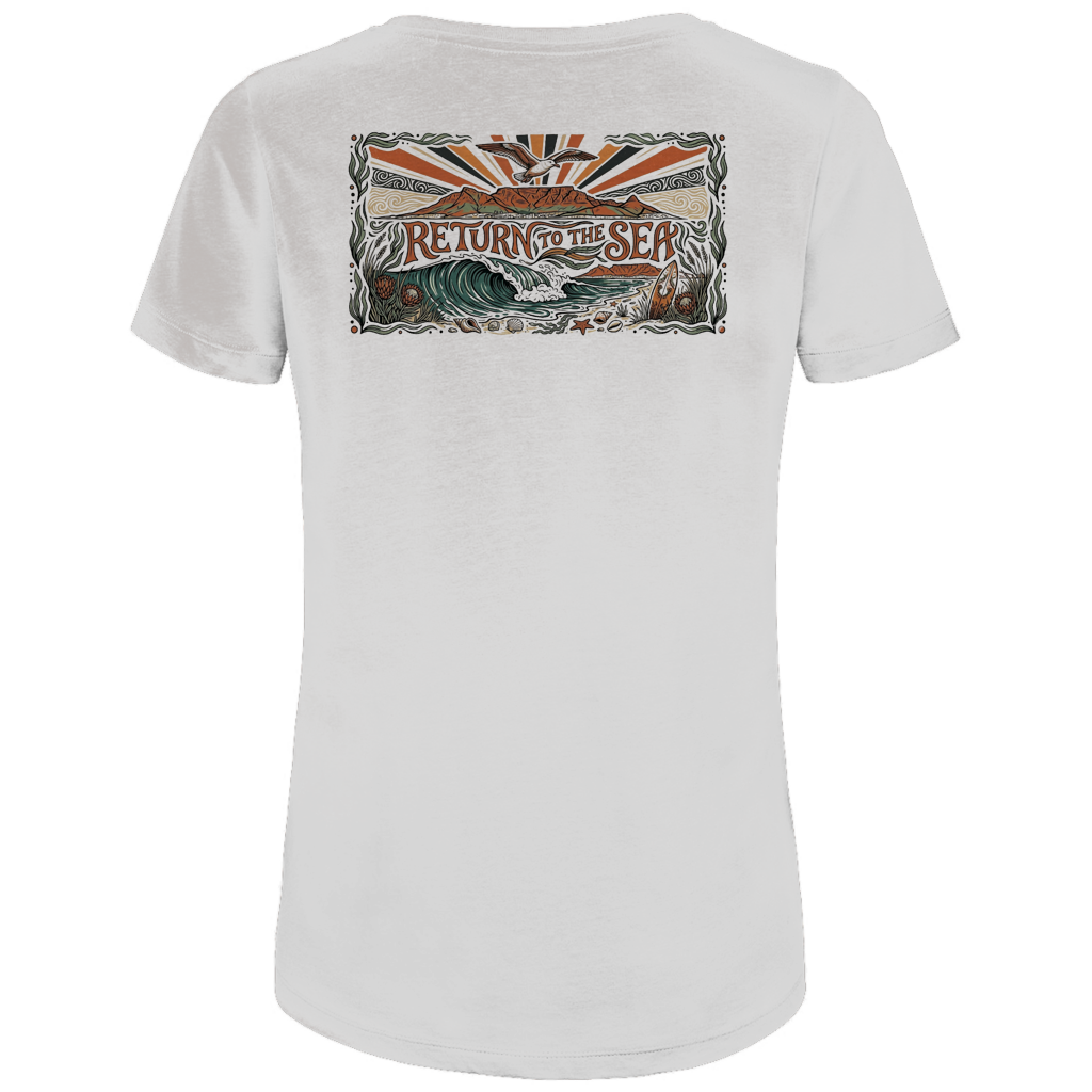 Damen Premium Bio T-Shirt Return to the Sea