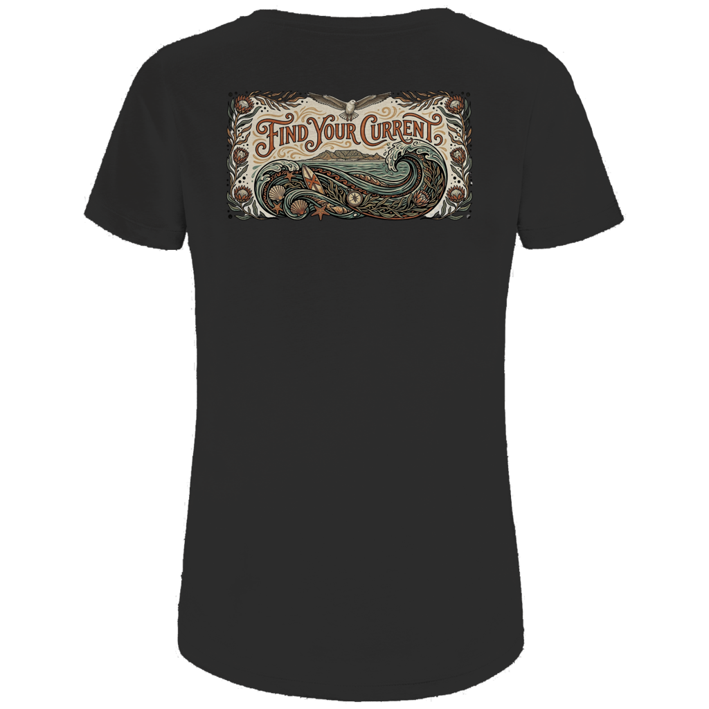 Damen Premium Bio T-Shirt Find your Current