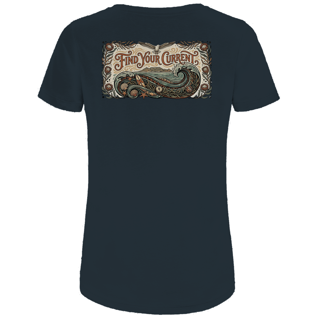 Damen Premium Bio T-Shirt Find your Current