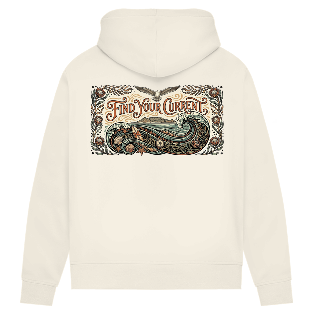 Damen Premium Bio Hoodie Find your Current