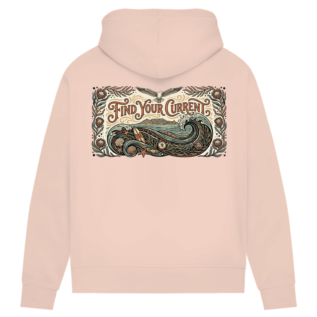 Damen Premium Bio Hoodie Find your Current