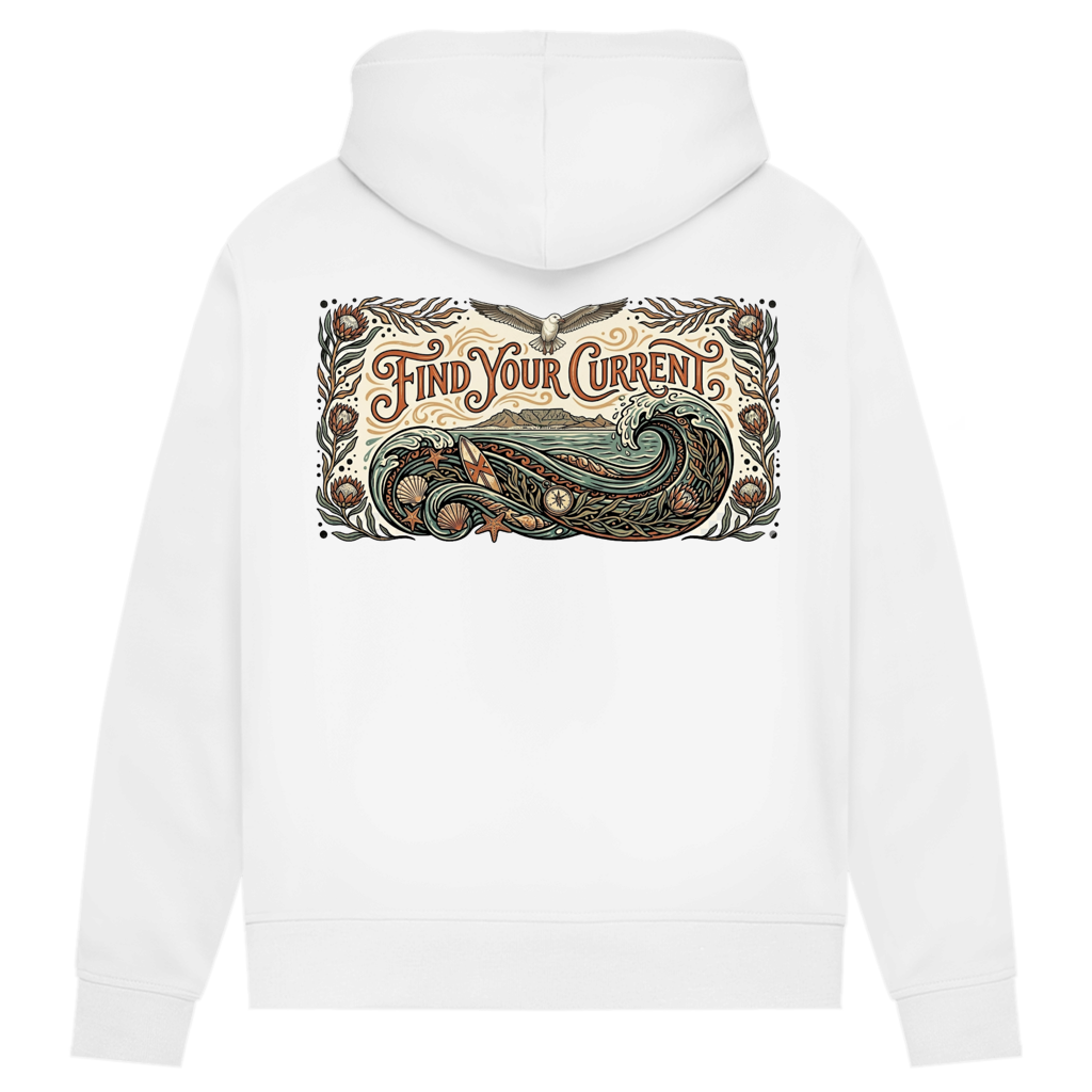 Damen Premium Bio Hoodie Find your Current