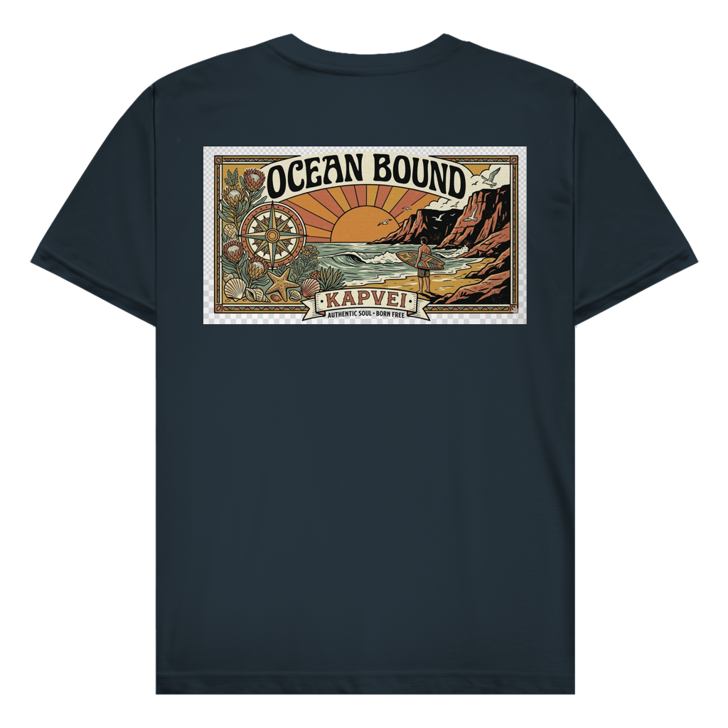 Herren T-Shirt Ocean Bound Surf
