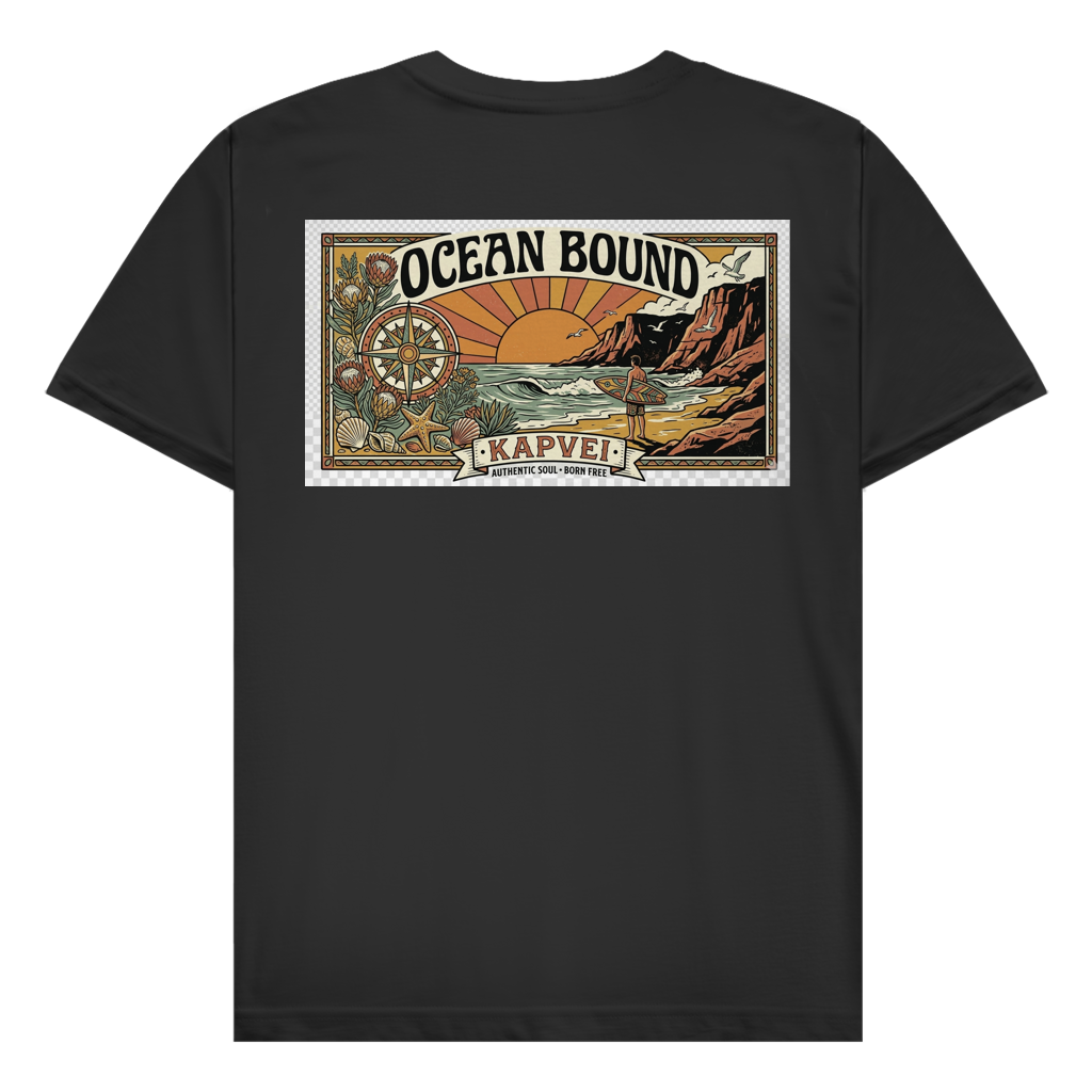 Herren T-Shirt Ocean Bound Surf