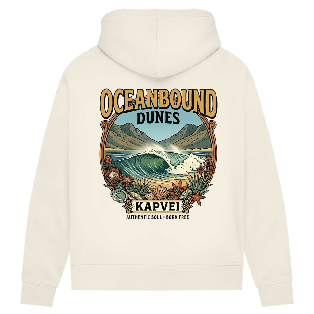 Damen Premium Bio Hoodie Ocean Bound Dunes