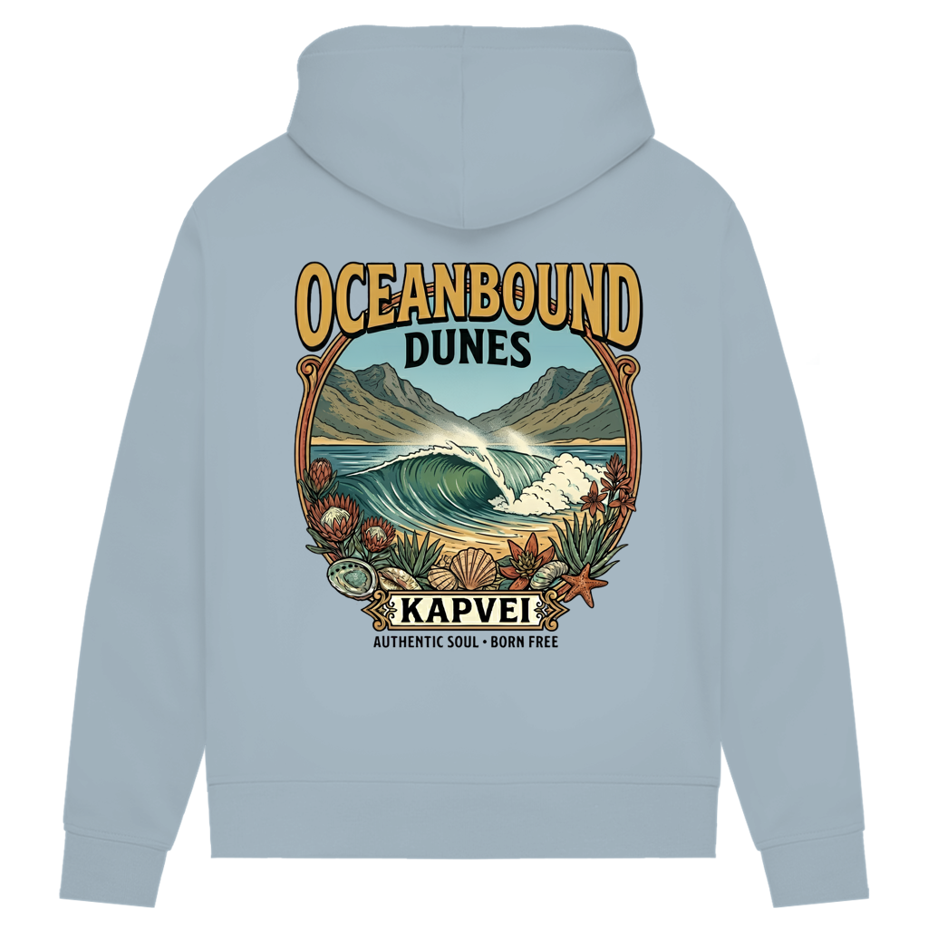 Damen Premium Bio Hoodie Ocean Bound Dunes