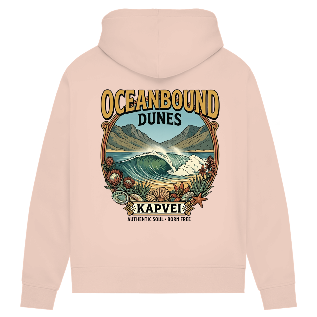 Damen Premium Bio Hoodie Ocean Bound Dunes