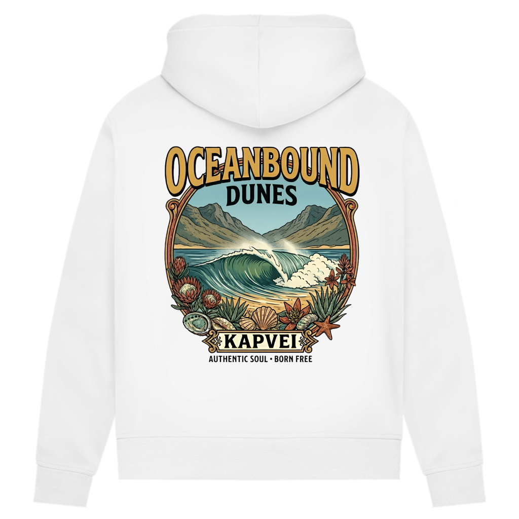 Damen Premium Bio Hoodie Ocean Bound Dunes
