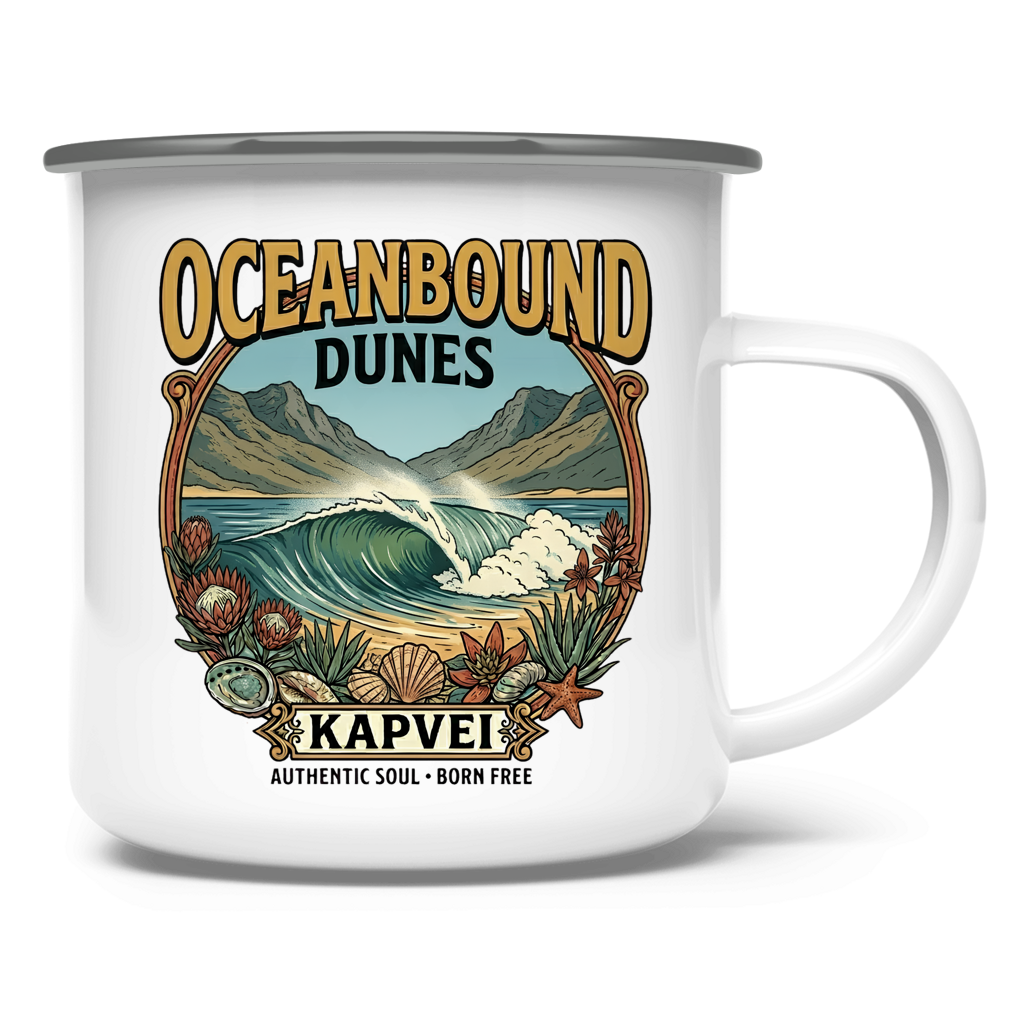 Emaille Tasse Ocean Bound Dunes