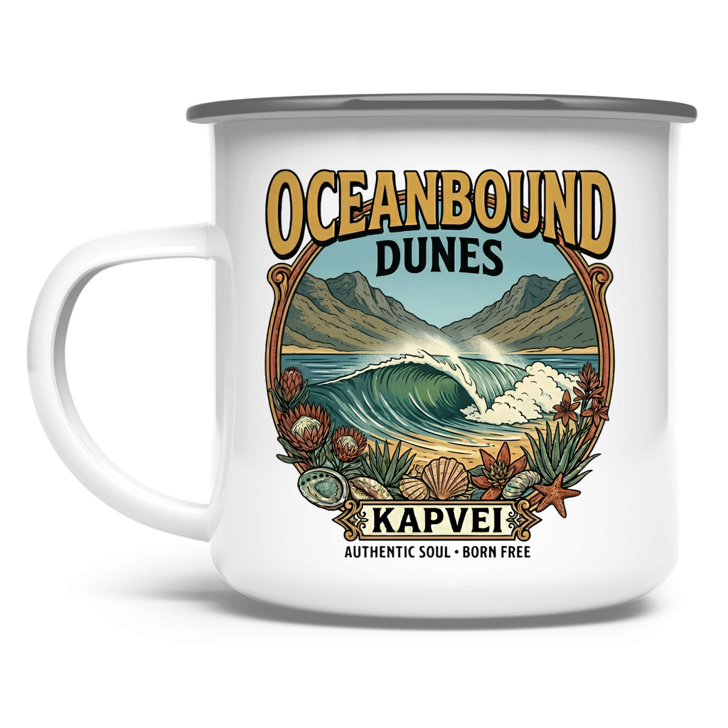 Emaille Tasse Ocean Bound Dunes