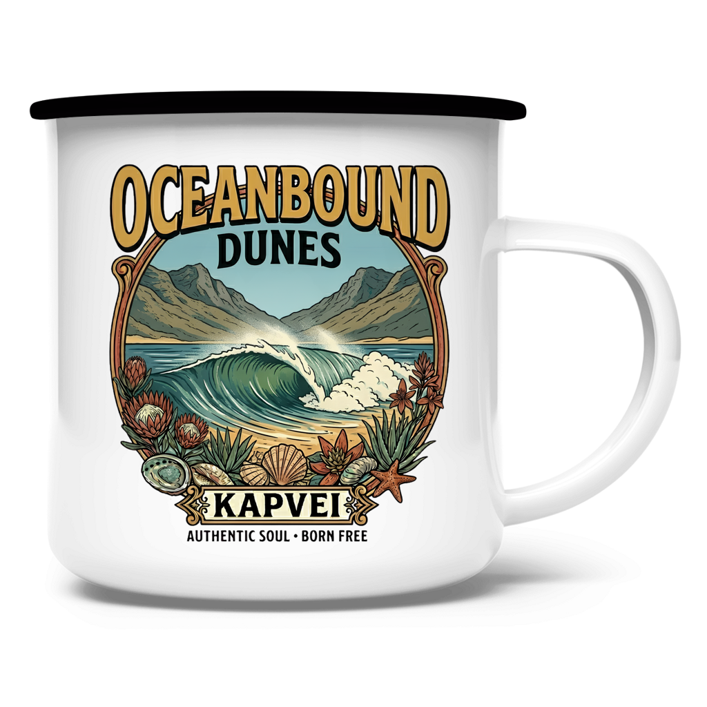 Emaille Tasse Ocean Bound Dunes