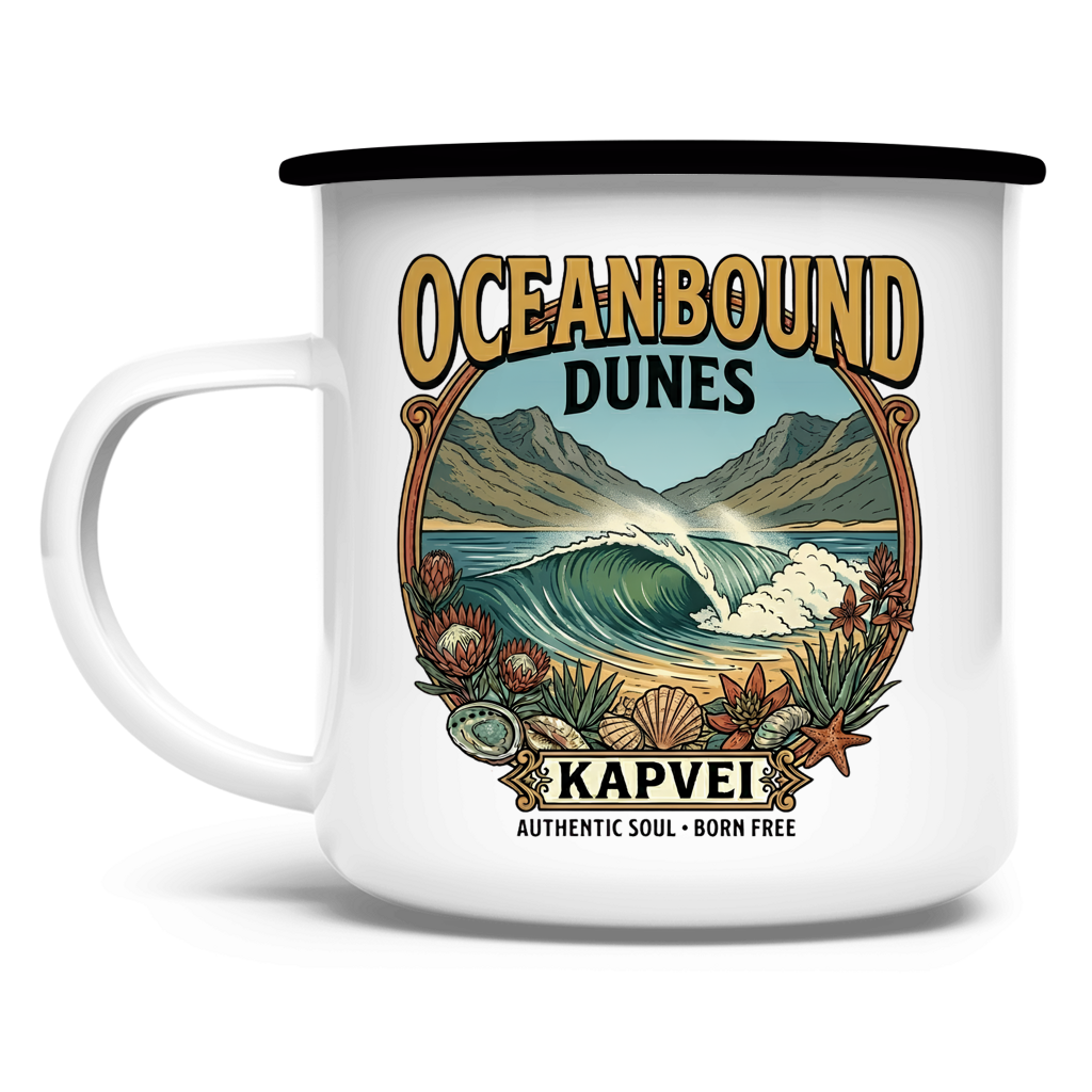 Emaille Tasse Ocean Bound Dunes