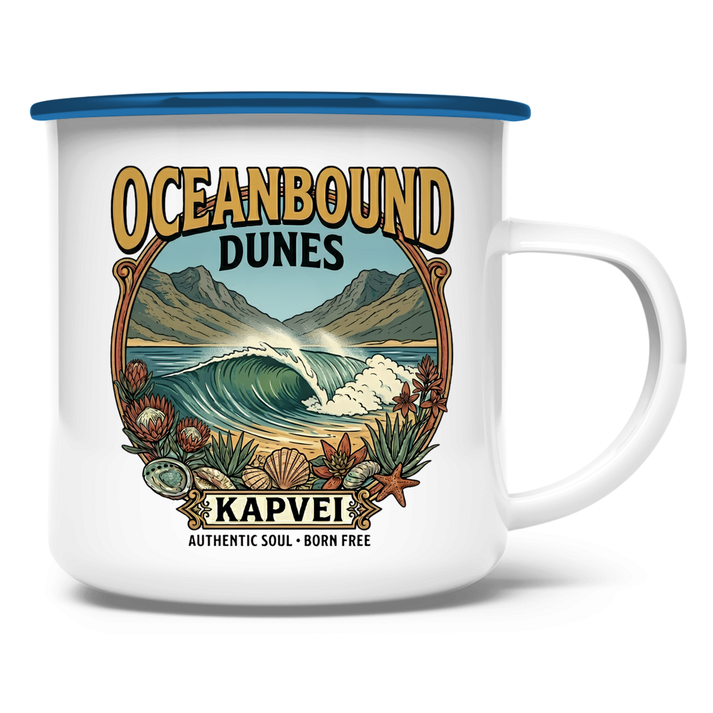 Emaille Tasse Ocean Bound Dunes