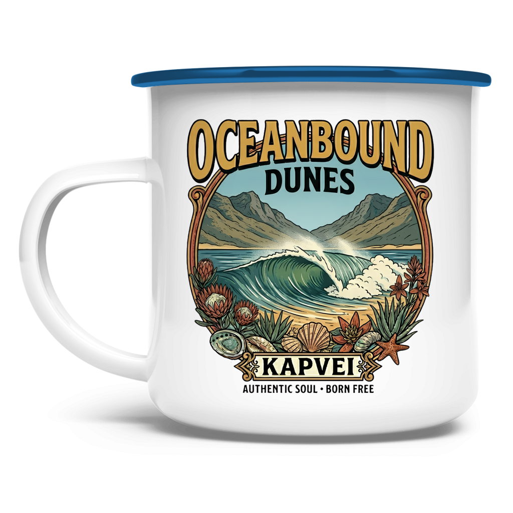 Emaille Tasse Ocean Bound Dunes