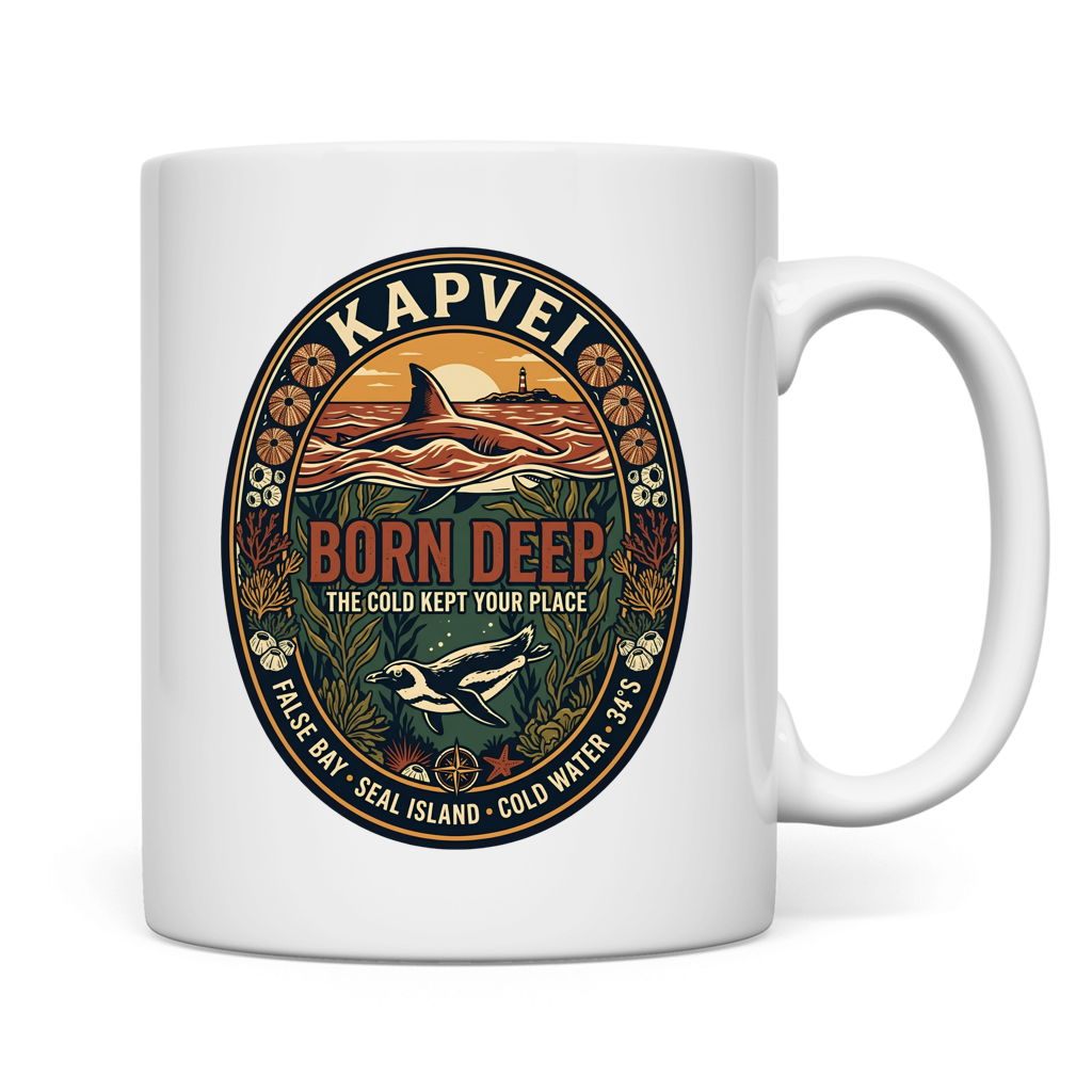 Tasse BORN DEEP Great White / Penguin