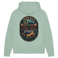 Damen Premium Bio Hoodie STAY FREE Baboon / Caracal