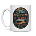 Tasse STAY FREE Baboon / Caracal