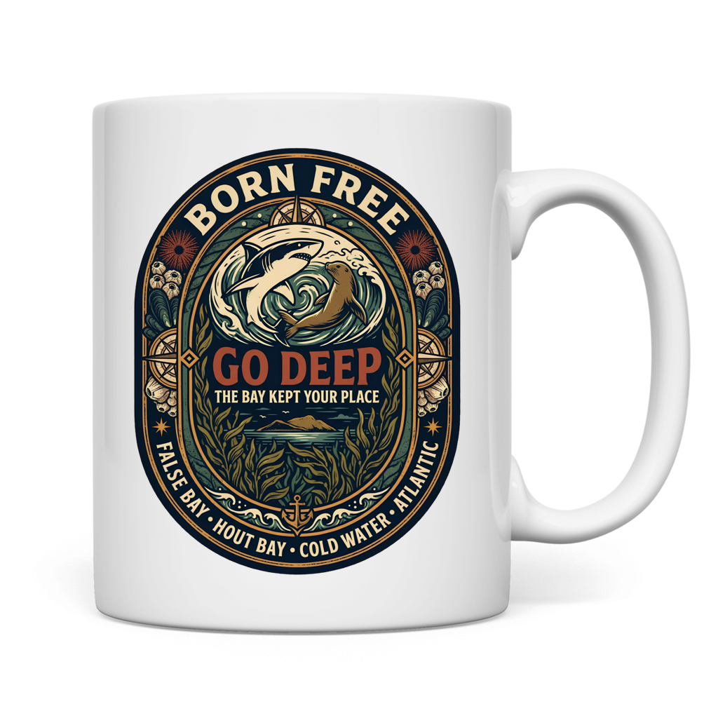 Tasse GO DEEP Great White / Seal