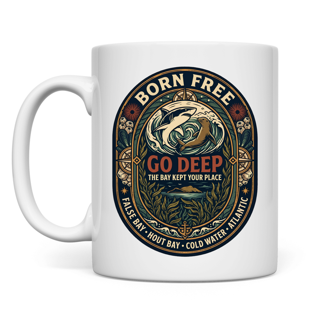 Tasse GO DEEP Great White / Seal