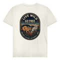 Herren T-Shirt LIVE WILD Caraca / Fox