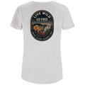 Damen Premium Bio T-Shirt LIVE WILD Caraca / Fox